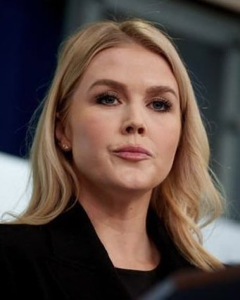 What is the first word that comes to mind when you see Karoline Leavitt?