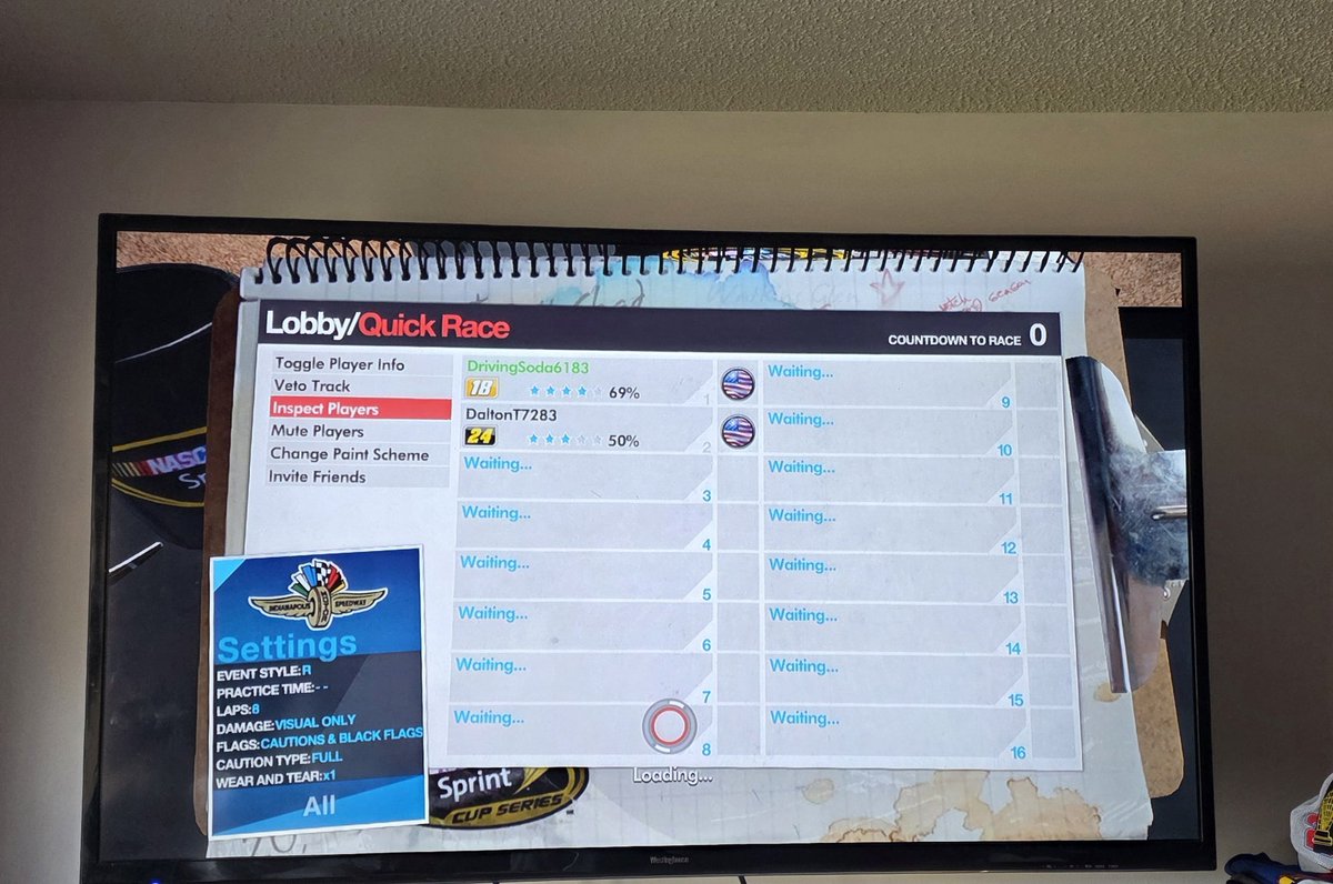 If yall got 360s you should hop on we actually have races