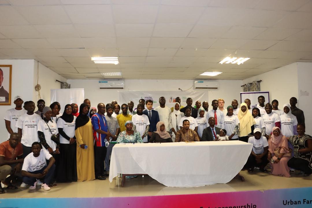 modoulamingass1's tweet photo. Youth Climate Council Gambia Launched 📷
A New Chapter in the Youth Participation of Climate Policy and Governance

Honored to Delivered a Statement as Country Coordinator of @YCCGAlliance 🇬🇲

#YCCGambia I #YCCGA I #ClimateAction I #Environment https://t.co/RwQ2ZDMu1u