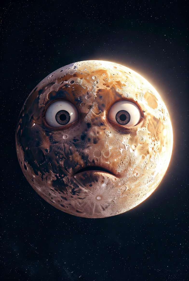 🚨Trump has changed "Moon" to "Planet Trump"