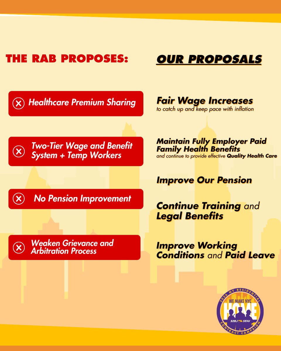 32BJ SEIU /// #BuildingJustice 🧹✊🏽 tweet media