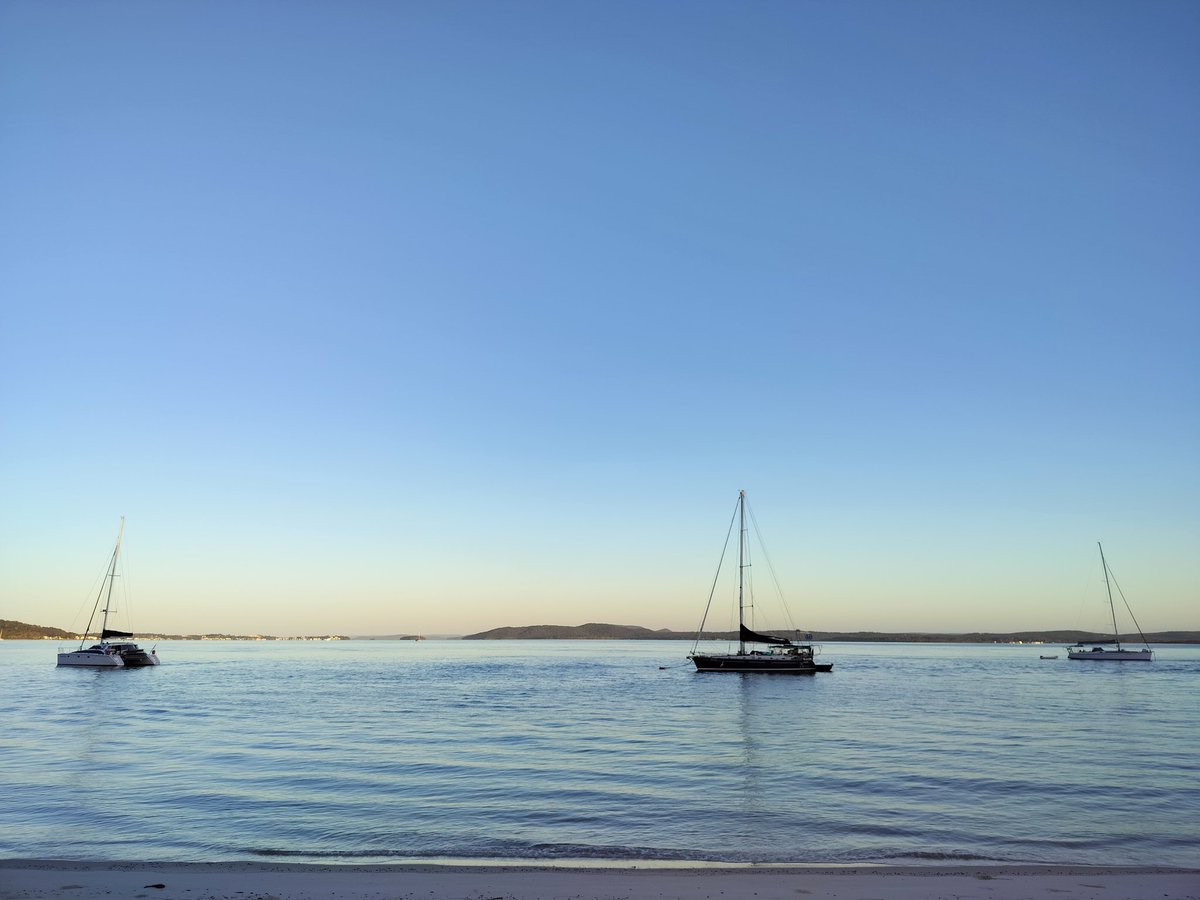 MillingtonSally's tweet photo. Morning 5km run 
Lovely loop around the bay. Following the path through the trees, spotting a pelican out for breakfast, and loving the views across the water. 
#PortStephens #Running #Australia https://t.co/QAm2WSVQ3G