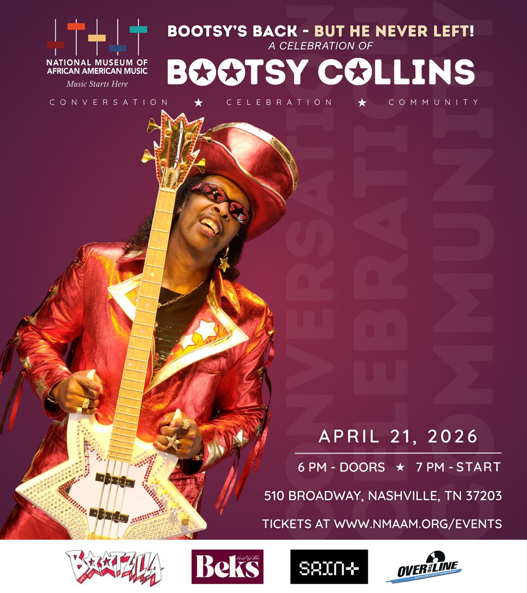 Bootsy Collins tweet media
