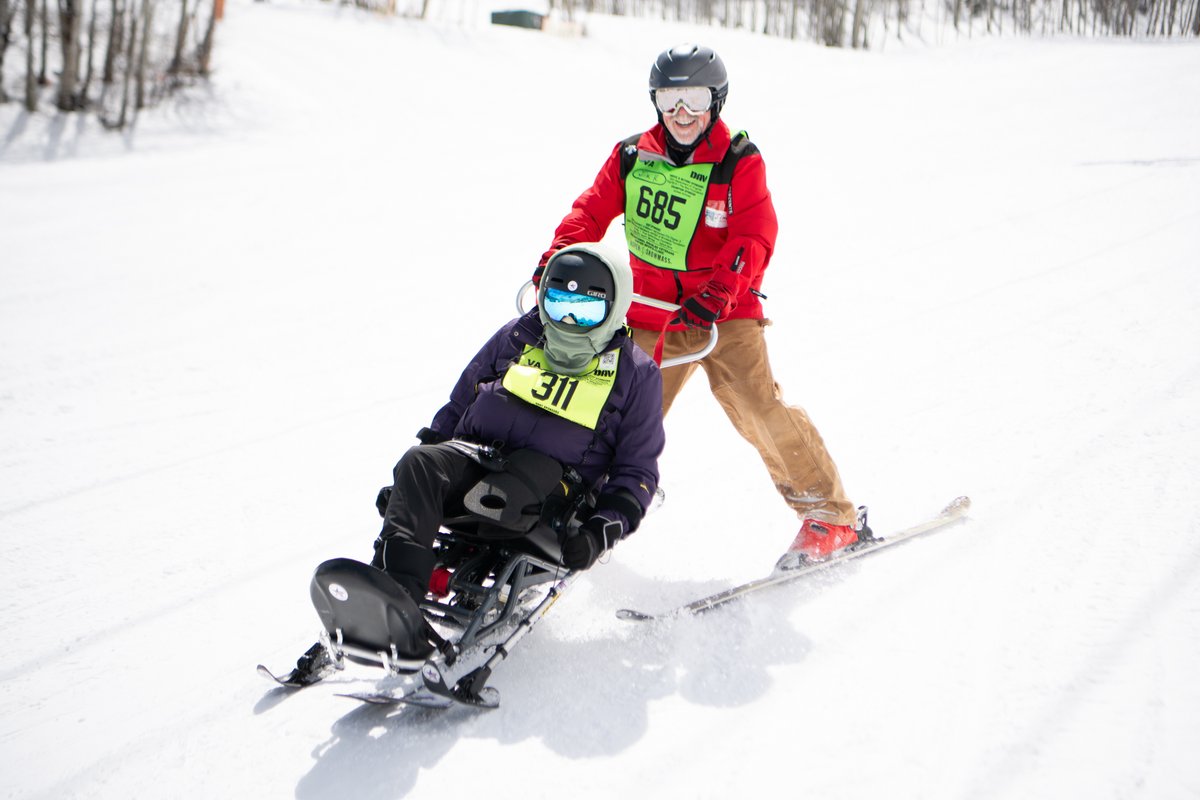 Sports4Vets's tweet photo. Safe travels to all our #Veterans, sponsors and volunteers who are traveling to Snowmass, Colorado this weekend! ✈️
Presented by U.S. Department of Veteran Affairs and DAV, the 40th National Disabled Veterans #WinterSportsClinic starts April 4!
Who’s ready? https://t.co/wkVBE6JGRa