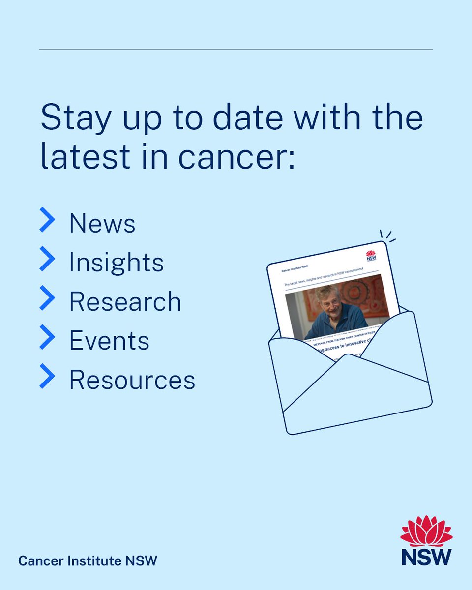 Cancer Institute NSW tweet media