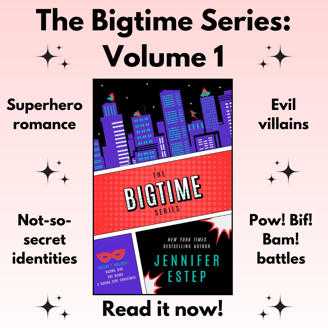 Jennifer_Estep's tweet image. THE BIGTIME SERIES: VOLUME ONE ebooks: 📕
@AmazonKindle : amzn.to/3MDiPr5
@BNBuzz: bit.ly/3BGV92M
@AppleBooks: apple.co/4gtk9K2
@GooglePlay: bit.ly/4gnWXMZ
@kobo: bit.ly/4iQnMLF

#ebooks #superhero #superheroes #romance #paranormalromance