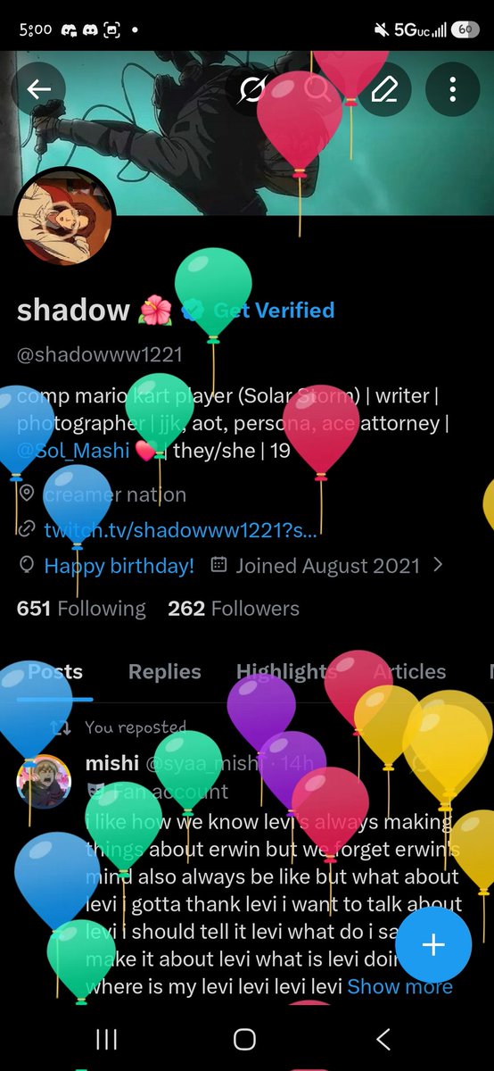 shadow 🌺 (@shadowww1221) / Posts / X