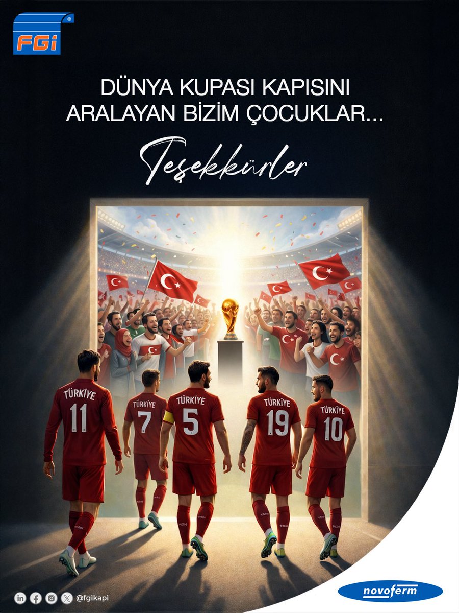 Dünya Kupası kapısını aralayan bizim çocuklar.. TEBRİKLER🇹🇷

.

#millitakım #wordcup #türkiye🇹🇷