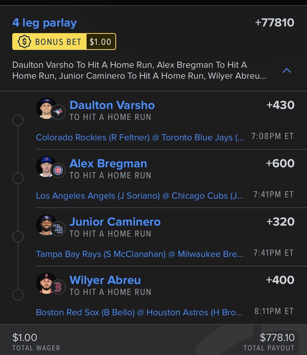 DustinWhiles's tweet image. First #RoundRobin is the year! 
@FDSportsbook #Parlay RRx2