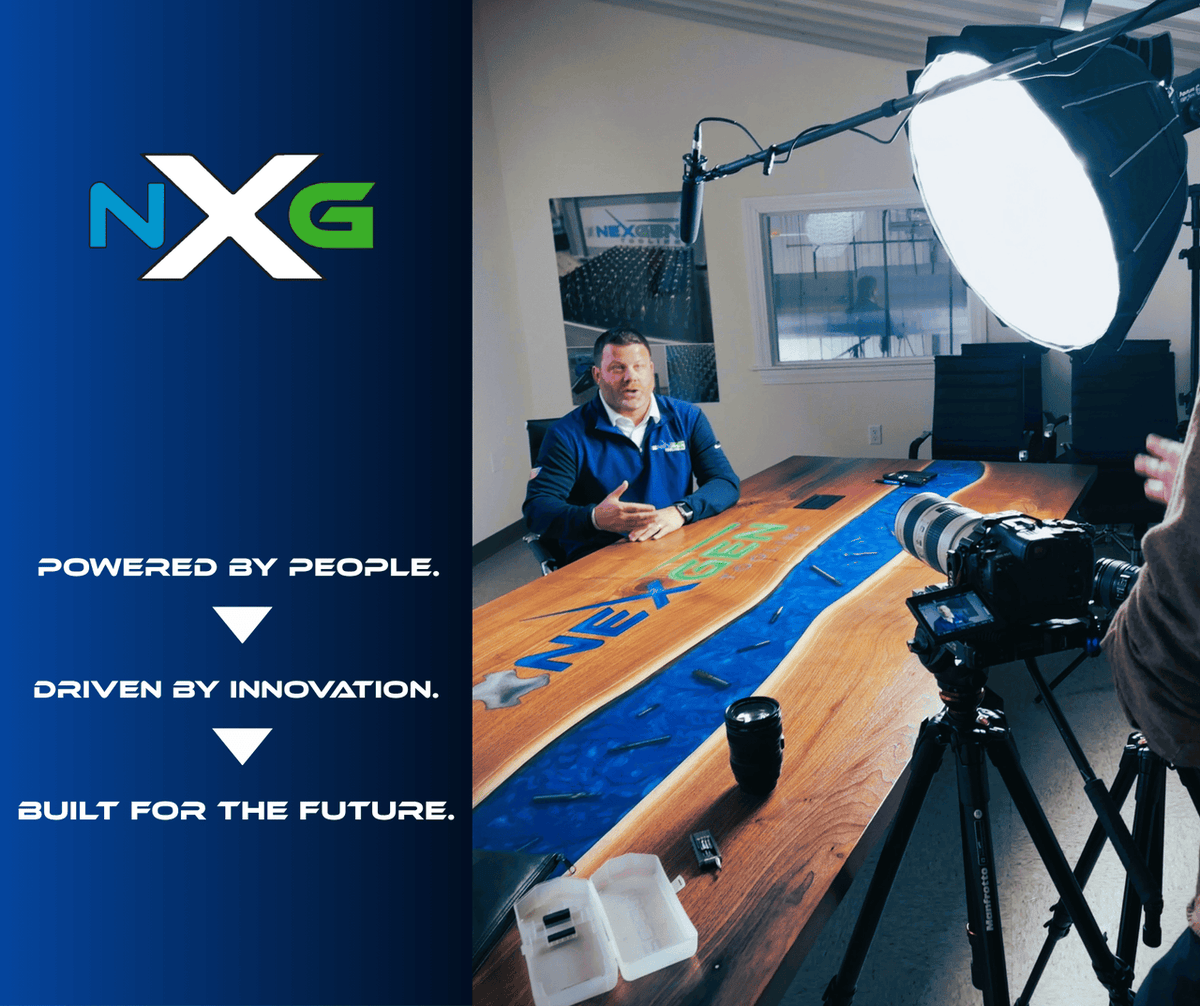 NexGenTooling's tweet image. Lights, camera…action! 🎥

This is just a preview. New energy. New direction. And a message that says it all!

More coming soon. Stay tuned. 🚀
#NEXGEN #Manufacturing #CuttingTools #Innovation
