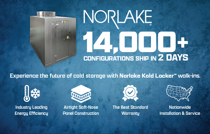 staffordsmith's tweet photo. @NorLakeInc  walk-ins are THE industry standard. Kold Locker™ walk-ins ship in just two days and are easily installed on-site for a complete package solution. Don’t settle for less when you can have the best. Choose Kold Locker™ and elevate your cold storage. https://t.co/8lOCvXzwSJ