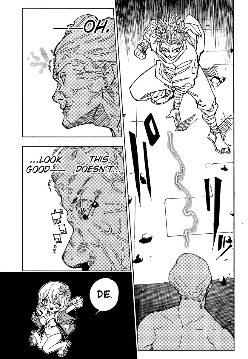 NobodyMS42's tweet photo. @Thinklikebutter If u look at how the lightning is aimed when he actually goes for the head its a lot higher then the panel u showed https://t.co/rA3XPLZIzn