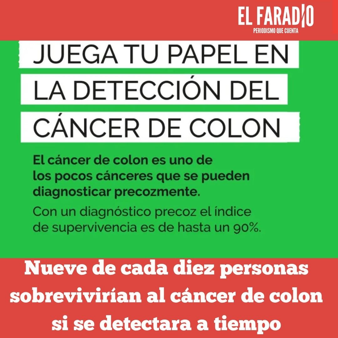 elfaradio's tweet image. En el #DíaMundialContraElCáncerDeColon, la @ContraCancerCAN vuelve a lanzar la campaña ‘Juega tu papel’, para recordar a la ciudadaníala importancia de la detección precoz e invitarles a participar en los programas de cribado
elfaradio.com/2026/03/31/nue…
#Iniciativa #Salud #Campaña