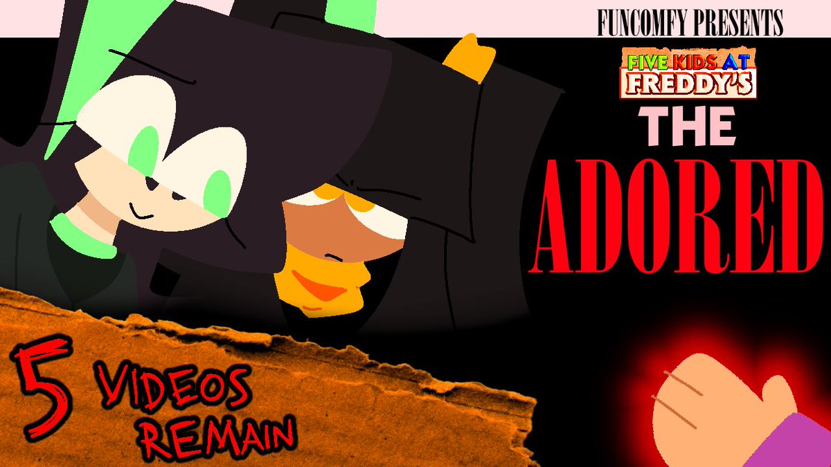 FiveKidsAtFredd's tweet photo. episode 7 - “the adored” will release EARLY JULY!!! when charlie comes into contact with an eccentric new friend, the others must convince her to part ways.

5 videos remain. https://t.co/ue7m1OXm7o