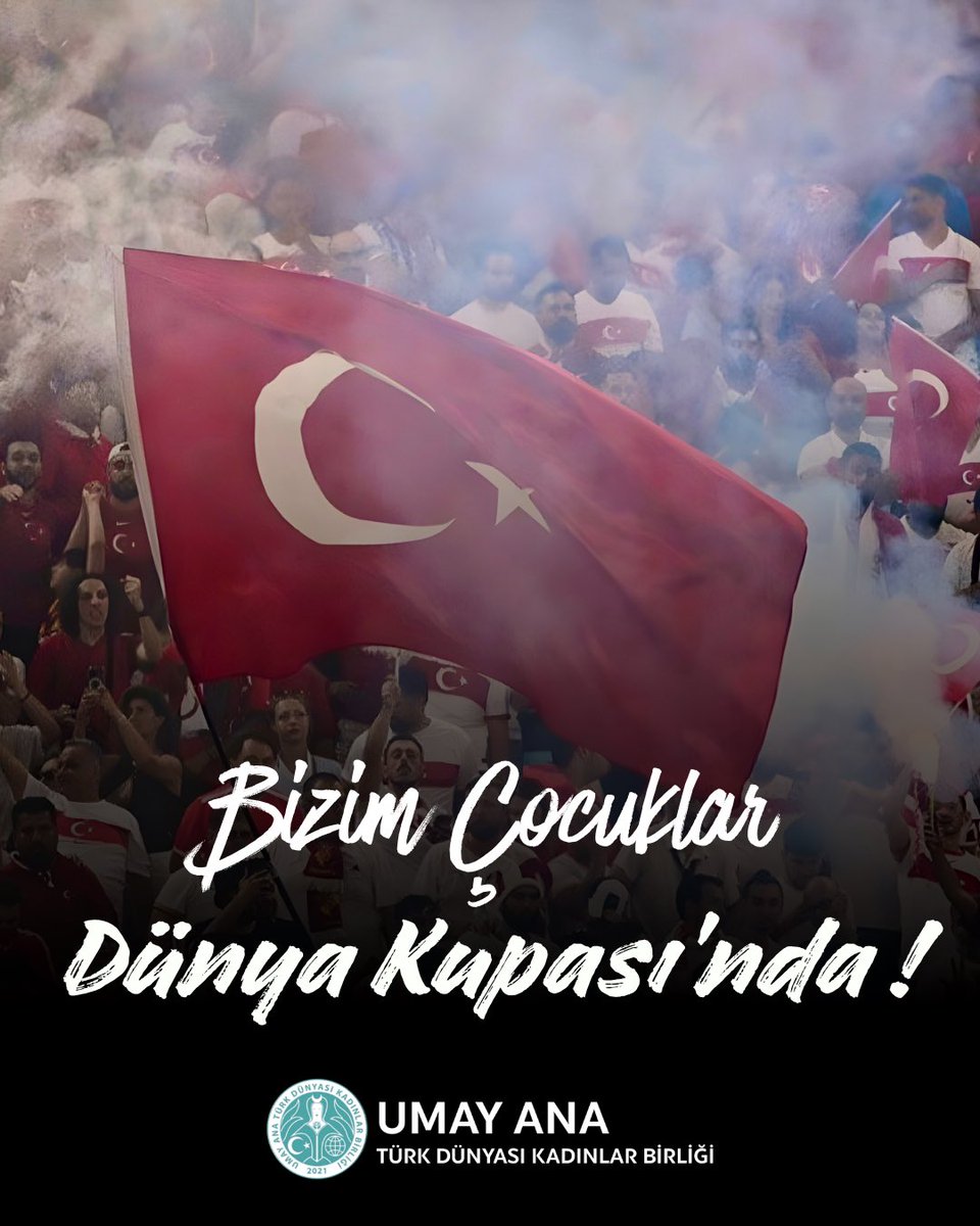 umayana_tdkb's tweet photo. Kosova karşısında elde ettiği galibiyetle adını 2026 Dünya Kupası’na yazdıran Türkiye A Millî Futbol Takımı’mızı yürekten tebrik ediyor, bu gurur verici başarının Dünya Kupası’nda yeni zaferlerle taçlanacağına inanıyoruz. 🇹🇷

#worldcup 
#türkiye
#BizimÇocuklar https://t.co/ZdqxVRZtlZ