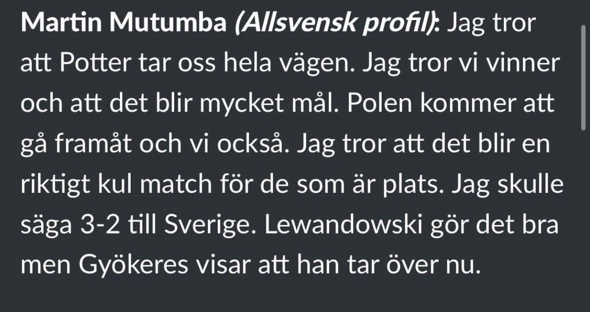 Följ Martin för fler speltips i sommar. 🫡