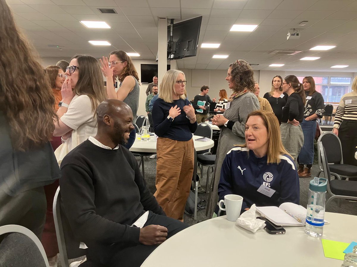 HorizonsNHS's tweet photo. Train delays nor hail stopped us! 🌧️🚆

140 colleagues came together in Manchester to explore how we get 11M+ people more active. 

From national strategy to neighbourhood action. Big ideas, brilliant speakers, sketch notes, and powerful conversations. https://t.co/DrV35iX98I