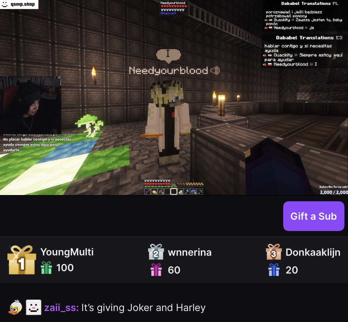 Quackity chat out of context tweet media