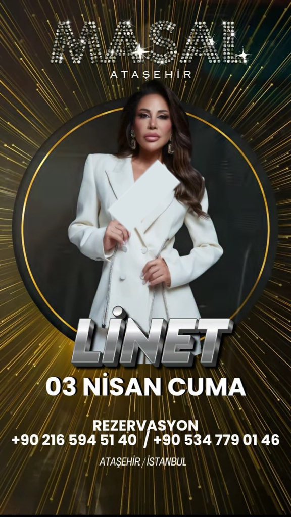 PAYLAŞ SAKIN SUSMA❗️

🟥 Hamas’a “Katil” diyen İsrail asıllı Türk vatandaşı  Linet, bu Cuma günü Ataşehir İstanbul'da konser vereceği açıklandı
🟥 STK’ları ve <a href="/TC_istanbul/">TC İstanbul Valiliği</a> Valiği göreve davet ediyoruz
🔴 BU KONSER İPTAL EDİLMELİ❗️
#GazaGenocide #MilliMaç #BAŞKANINADAMLARI