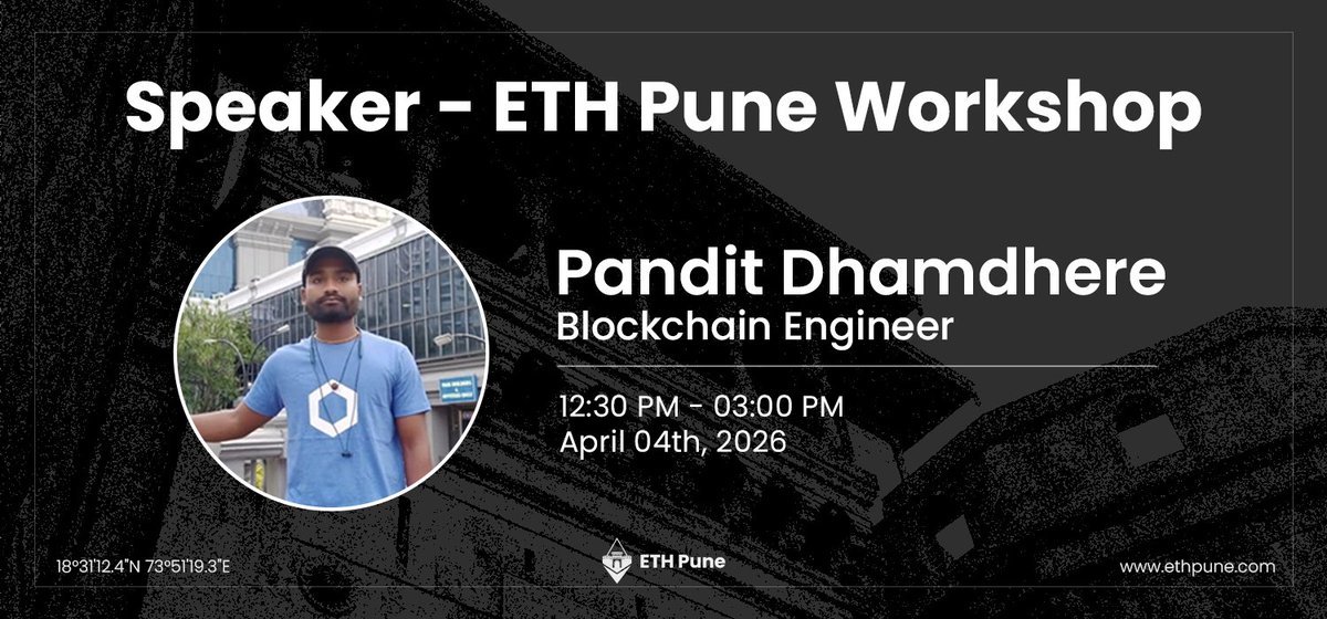 ETH Pune tweet media