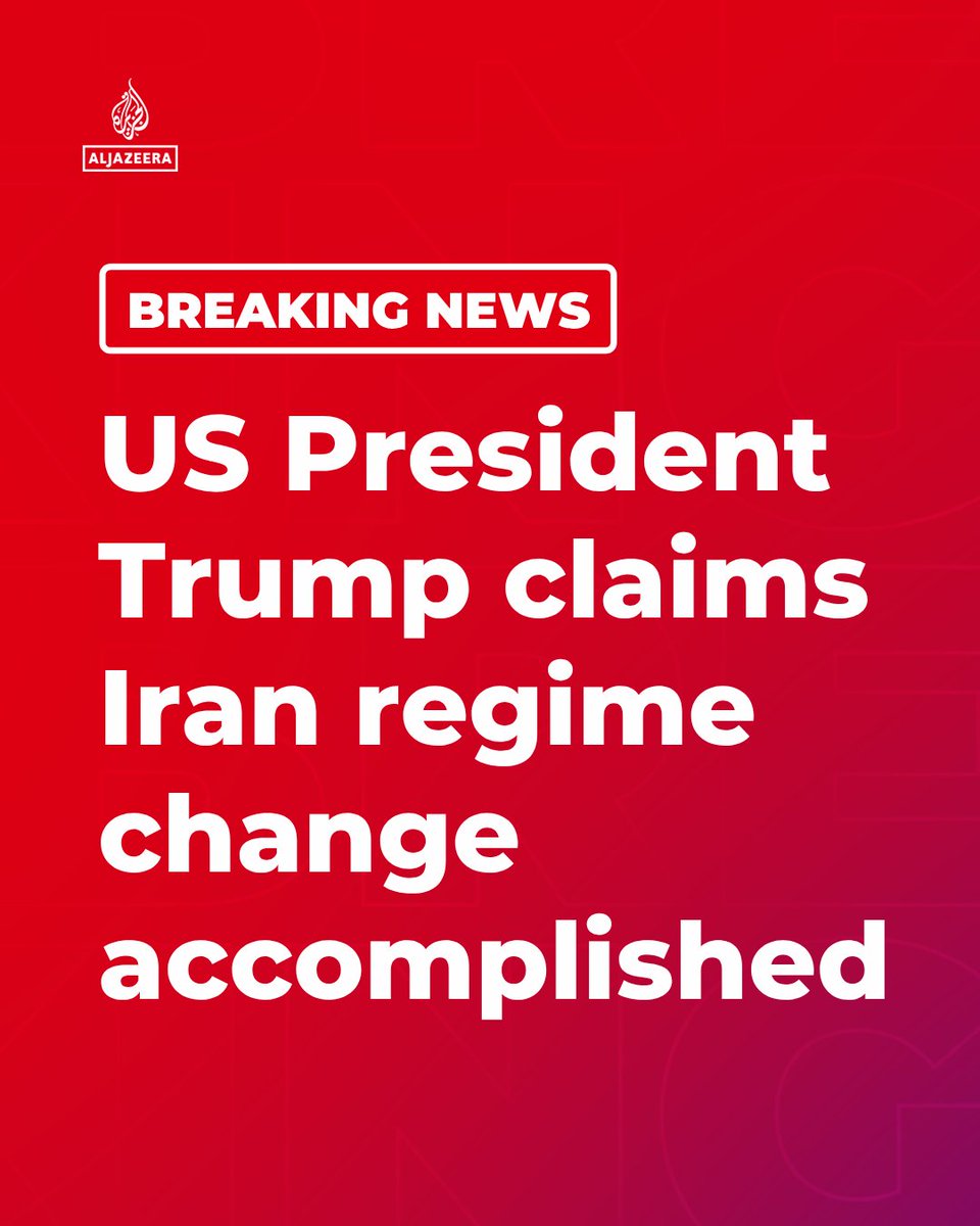 Al Jazeera Breaking News tweet media