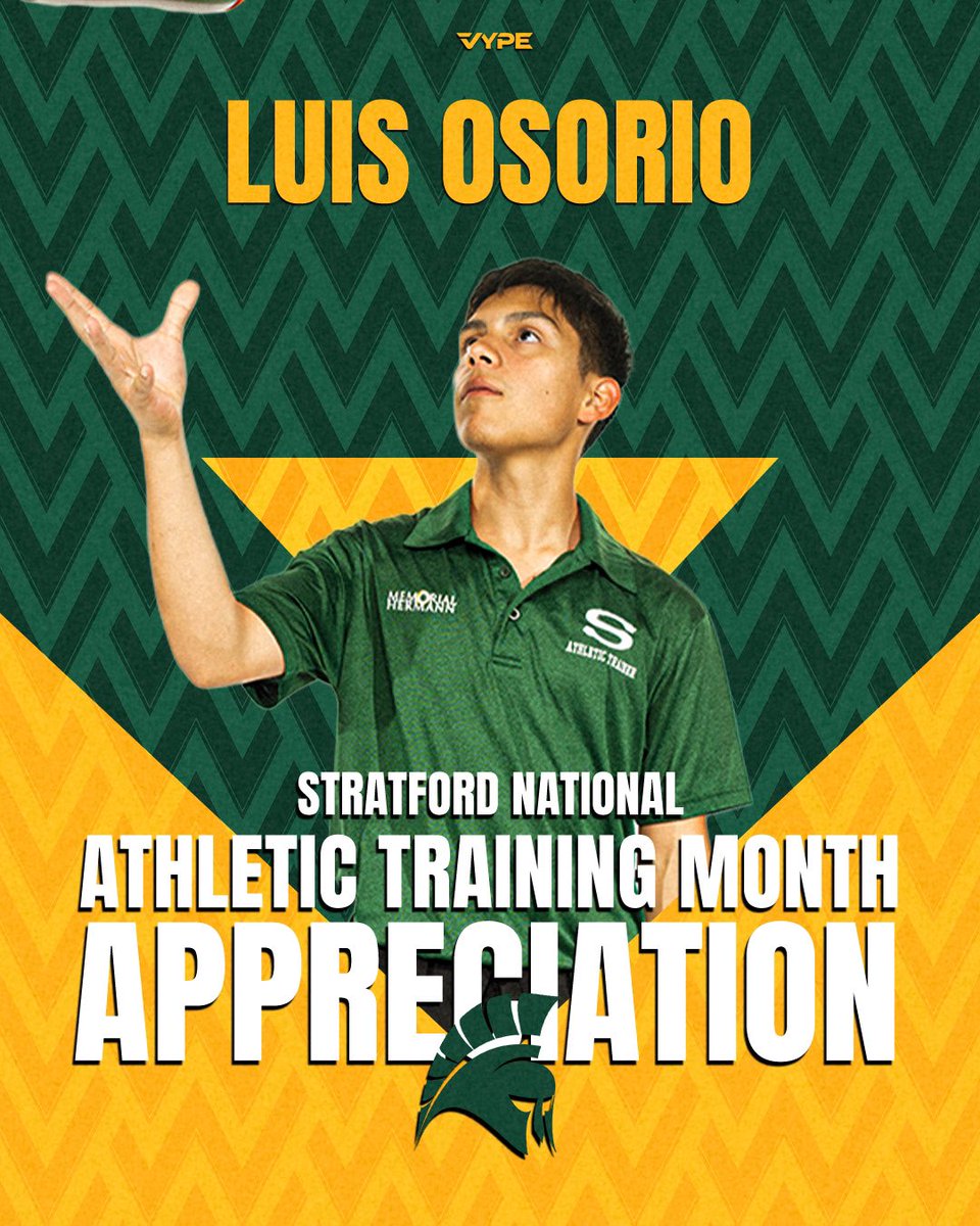 stratford_ATS's tweet photo. As National Athletic Training Month come to end we would like to appreciate all our student athletic trainers for all their hard work! https://t.co/L4XtQb5VSO
