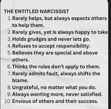 CookieKL's tweet image. #Entitled #Narcissist