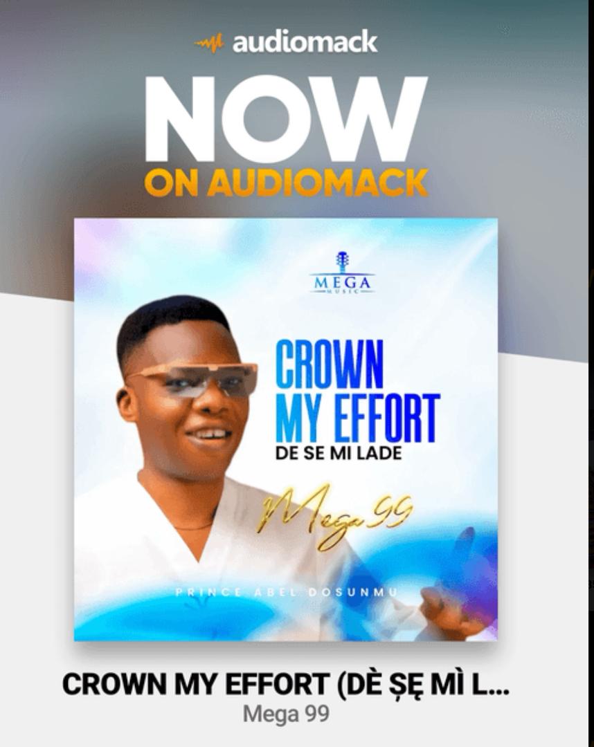 mega99onelove's tweet photo. My 2026 first quarter single titled “CROWN MY EFFORT (De Se Mi Lade)” is out on YouTube. Click on the link below to stream.
.
https://t.co/AdFYXUqqce https://t.co/cMG77etVx9