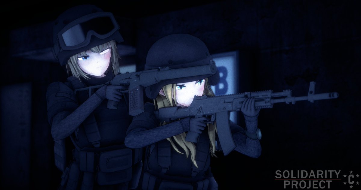 Omega and Zeta on an operation, Mother's should always keep their daughters close after all...

#koikatsu #コイカツ