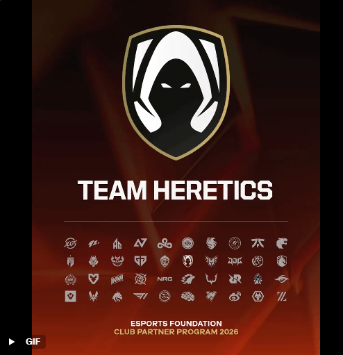 Team Heretics tweet media