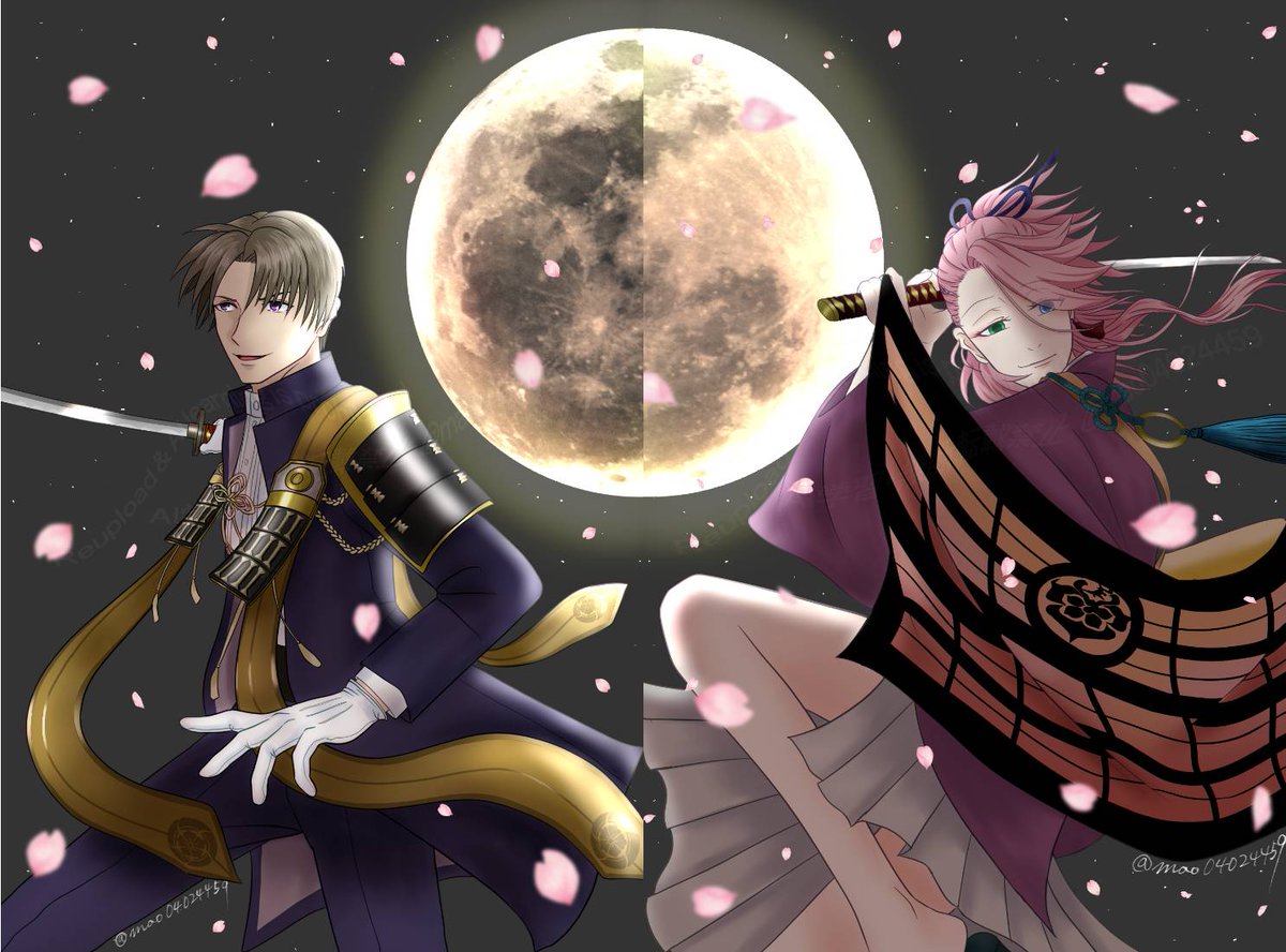 ちなみに、今回の長谷部と宗三さんの記念日絵は実は対になってます

へし宗の民なので……🤭