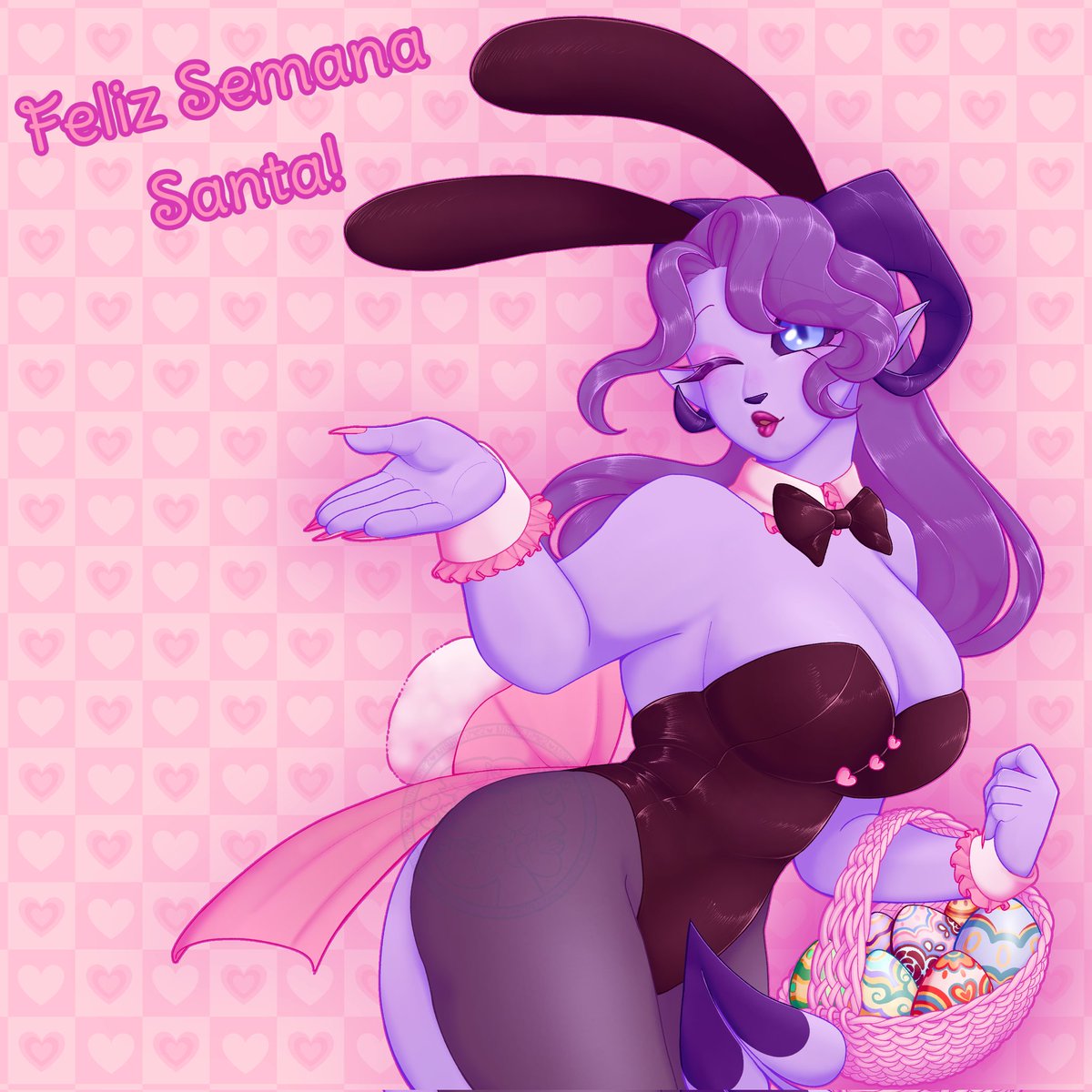 nigth_time's tweet photo. Aquí mi niña para desearles una feliz semana santa uvu
#Easter2026 #semanasanta #drawdigital #illustration #artㅤㅤㅤㅤ https://t.co/ez3PVwPtHr