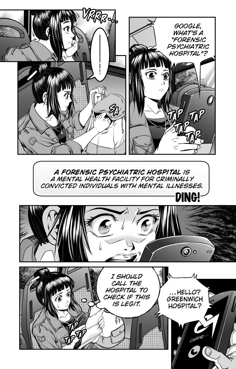 queeniechanhere's tweet photo. ‘Sunset Protocol’, c1 p15-16.
It’s good to have a buffer in production.
I’ve finished all 40 pgs of chapter 1, and gotten only minor edits from my editor for chapter 2. 🤩
#sunsetprotocol https://t.co/BqQrLH56dn