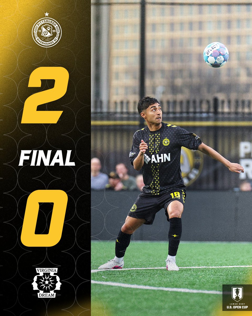 Pittsburgh Riverhounds SC tweet media
