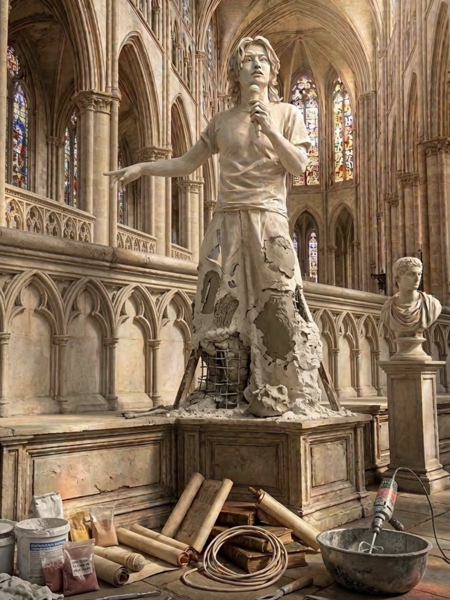 新しい石膏像を、イタリアの工房にて製作してもらっています。 大宮校には７月の船便で到着する予定なので、８月の夏期講習の３期には描けるのではないでしょうか。  
夏期講習会で描けるのを、楽しみにしてくださいー。