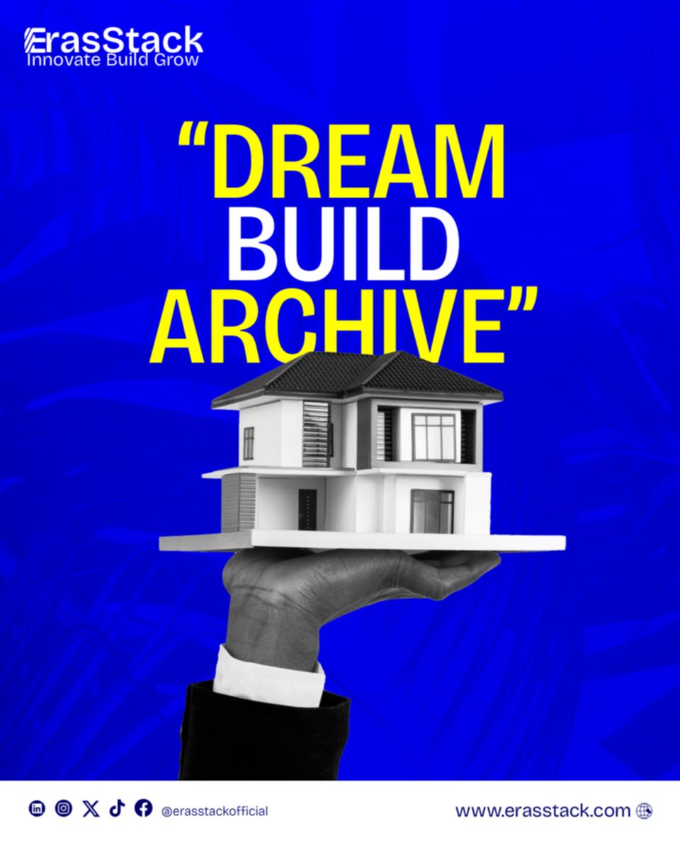EStack16009's tweet photo. At Erasstack, we know technology is only as powerful as the people behind it.
Dream. Build. Achieve.
#Innovation #TechForGood #Erasstack https://t.co/0XdwXJD42O