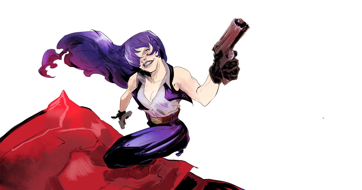 nightfisher_'s tweet photo. Roberta #blacklagoon https://t.co/3FJiU6iZzS