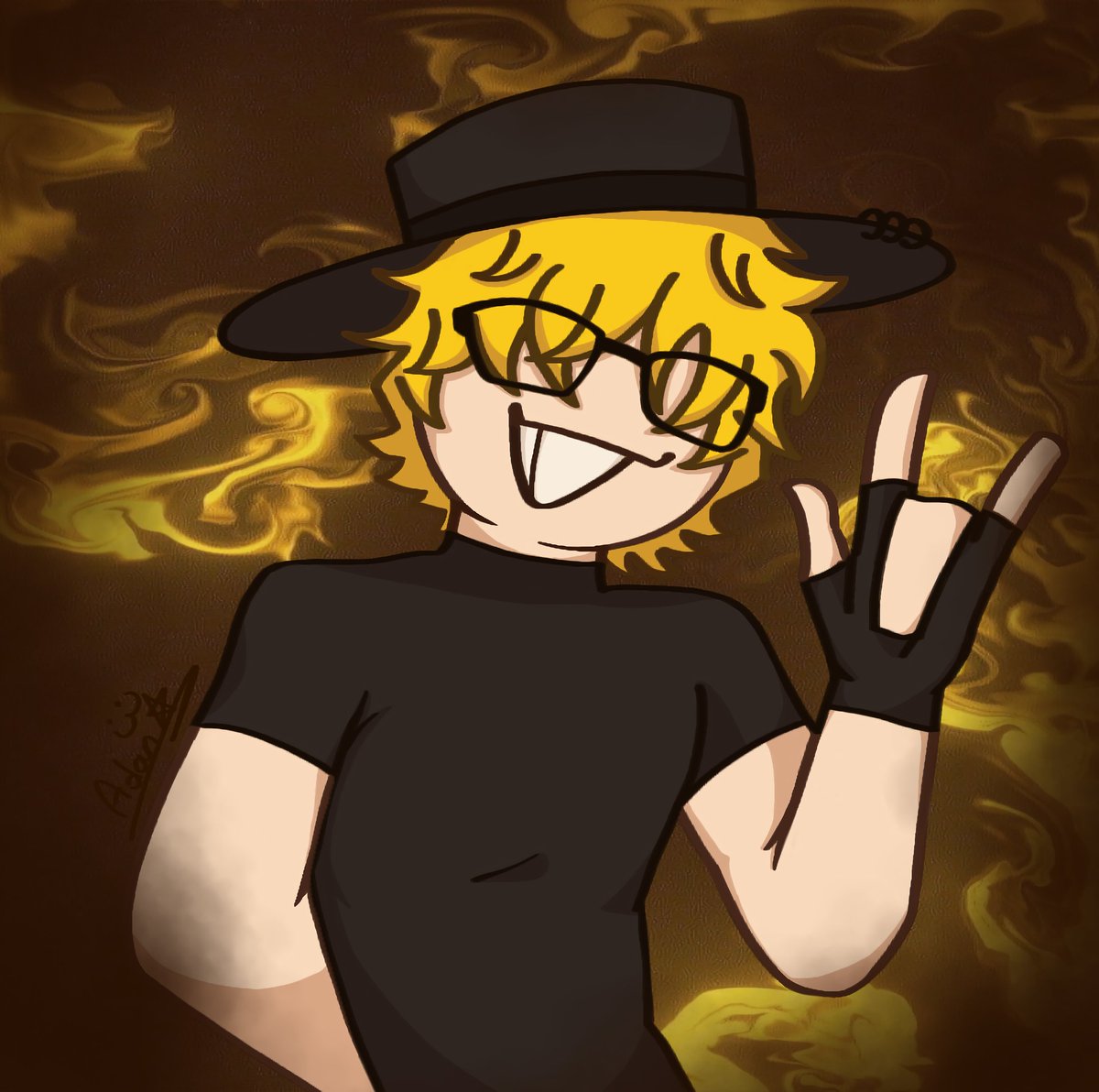 Dibujito para el amiguito <a href="/JosuaDaniel2ty/">★《JosuaDaniel22YT》★</a> 
Espero te guste :33💛