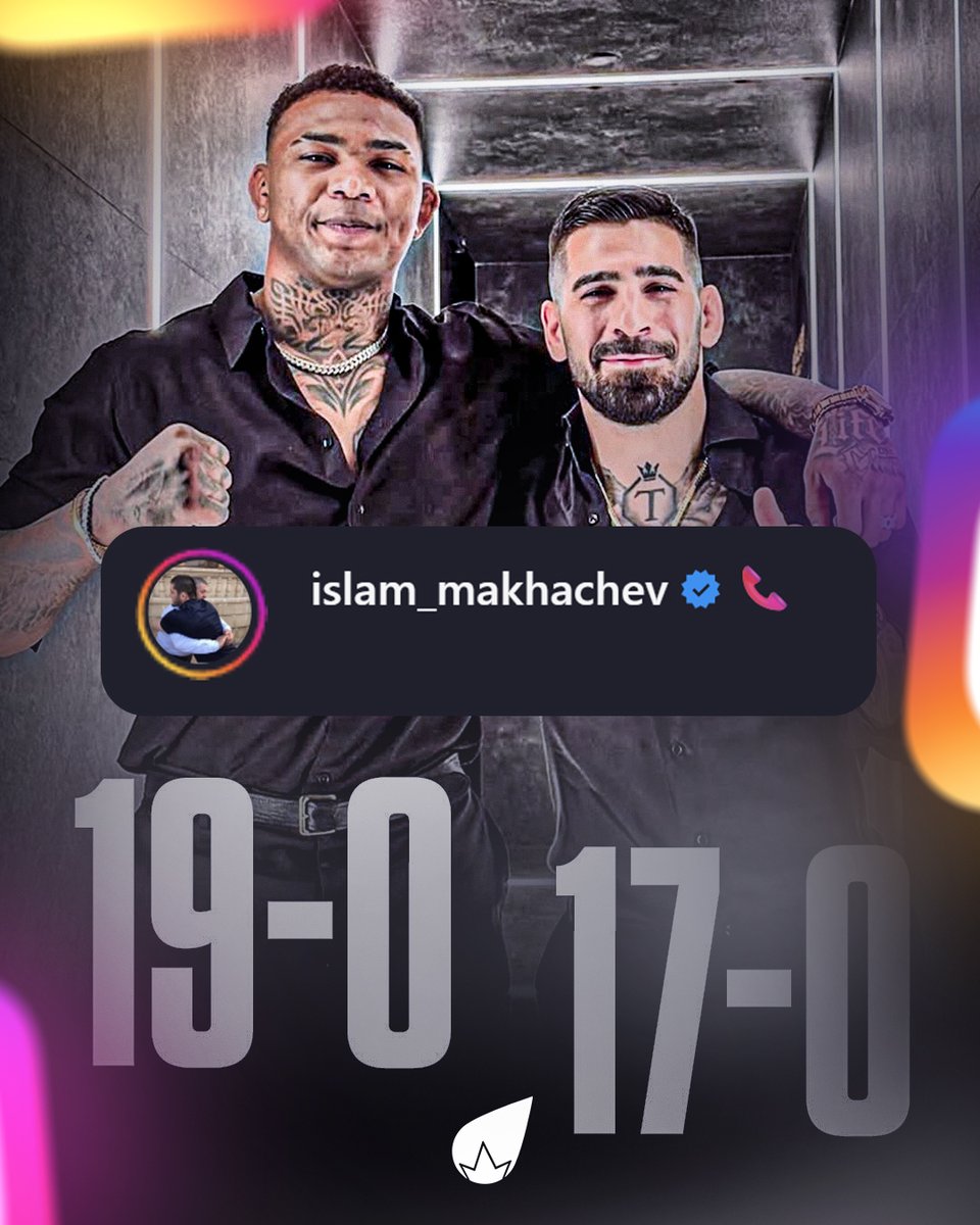 Le commentaire d’Islam Makhachev sur instagram.  👀☎️

(via <a href="/espnmma/">ESPN MMA</a>)