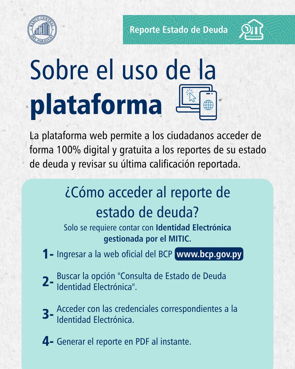 Banco Central del Paraguay tweet media