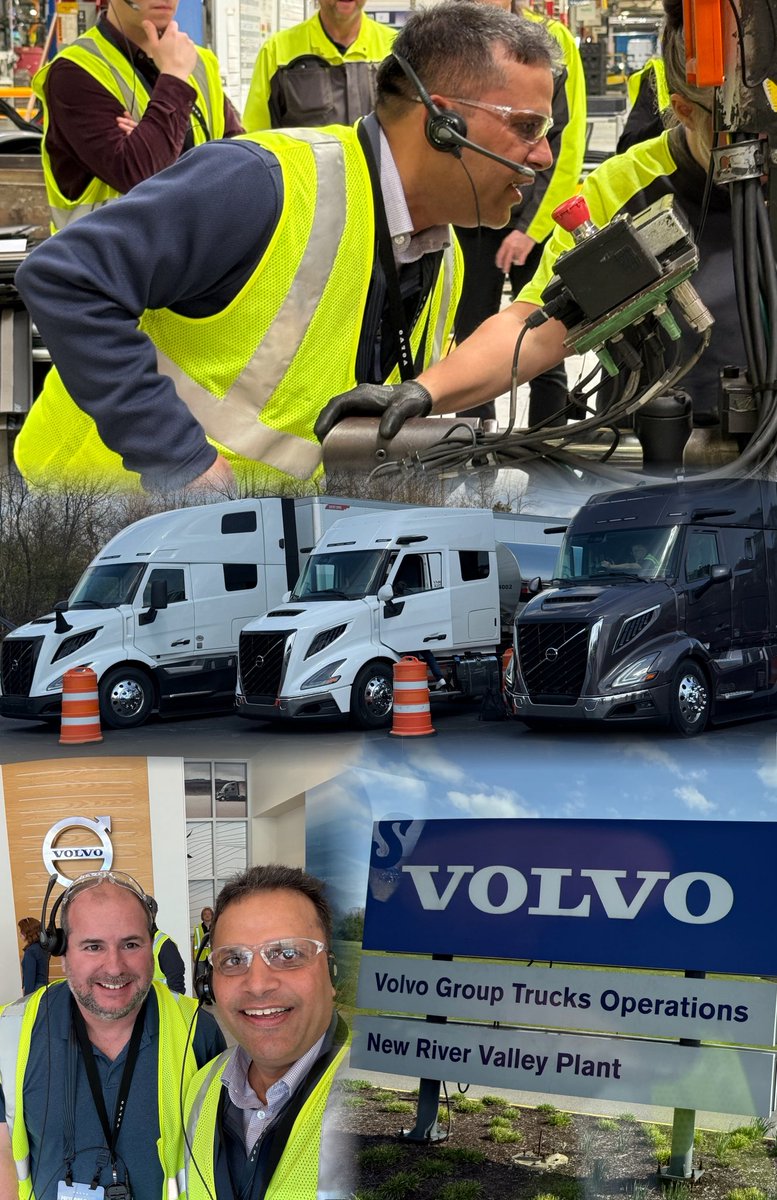guptamanan's tweet photo. Attended the Volvo Trucks VNR Ride & Drive event at the Volvo Customer Center. Also got the opportunity to tour the expanded New River Valley Truck Plant in Dublin, VA. @VolvoTrucksNA 

The latest VNR delivers excellent fuel efficiency, advanced safety systems, and outstanding driver comfort. A strong option for fleets looking to upgrade.  

#VolvoTrucks #AllNewVolvoVNR