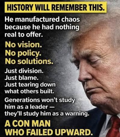 ResisterChic's tweet photo. Who gives a fuck? Seriously! I know I don’t. I want absolutely nothing to do with anything with the name Trump! 

Especially after this hell of a nightmare he has put this country through with his:

1. Constant lying about everything 
2. Who is a lazy piece of shit 
3. Who has done absolutely nothing for the working class
4. Who constantly whines about being the victim, 
5. Who constantly brags about how great he is usually about things he didn’t even do 
6. Who has permanently dividing this country with his hateful rhetoric and constant bashing of the left 
7. His bigoted racism 
7. His non-stop public display of corruption 
8. How he keeps taking healthcare and food assistance from needy families to fund tax breaks for rich and now the war
9. He is an adjudicated sexual predator 
10. He is a 34 count convicted felon 
11. He is a pedophile who has been specifically named in the Epstein files as violently and brutally raping one of the victims repeatedly when she was just 13 years old
