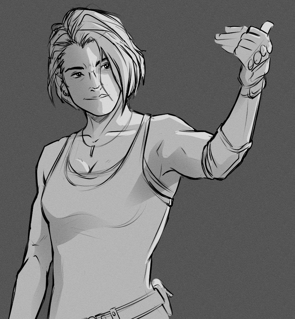LooksLikeVespa's tweet image. still trying to figure out how I want to draw her
#JillValentine