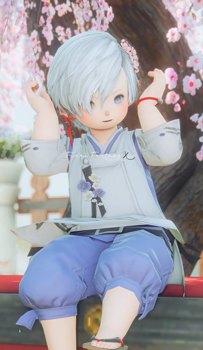 Saccharo_ff14's tweet photo. 4月！春だね🌸 https://t.co/TPIYtl2ENa