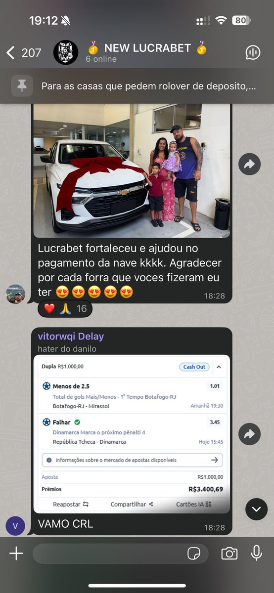 Lucrabet365's tweet photo. AQUI NÃO É APENAS UM VIP

É UMA FAMÍLIA !!!

GRATO POR CONSEGUIRMOS AJUDAR NOSSOS CLIENTES A REALIZAÇÕES DE SONHOS ❤️❤️

https://t.co/wiSZv24OTv

https://t.co/IbRjEpKNmH https://t.co/ZLMu2H4plF