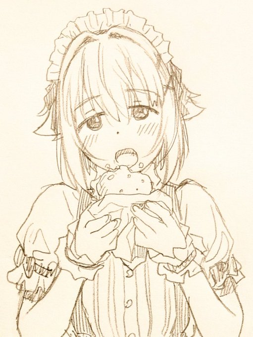 朝イチらくがき幸子
休憩時間に燃料補給です🍔 