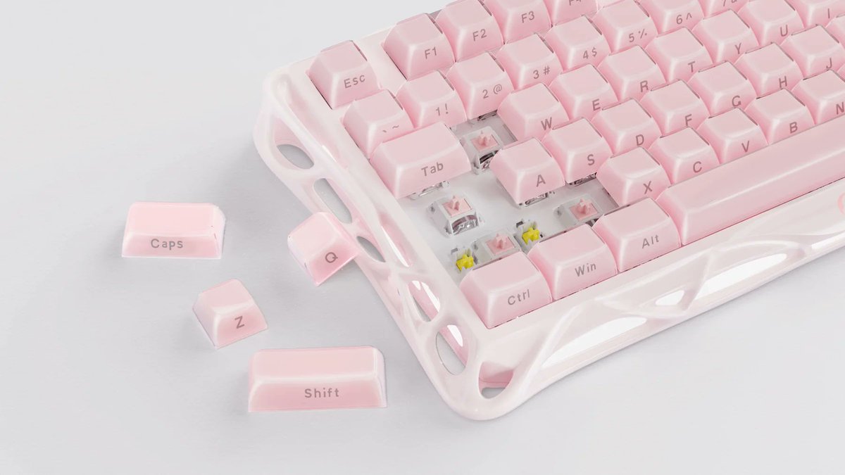 🌸日本語配列ついにきた🌸 可愛いキーボードを作っている GravaStar