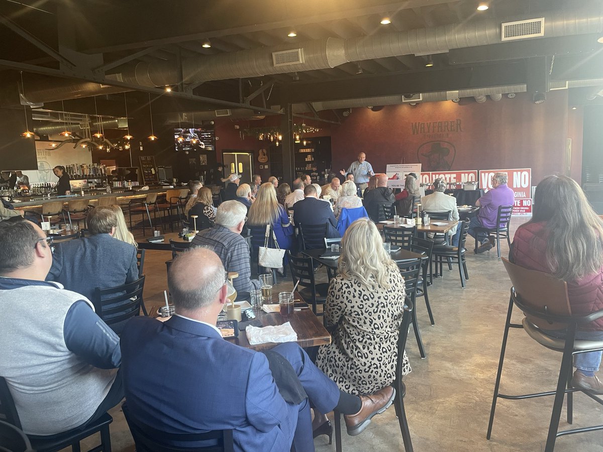 MorganGriffith's tweet photo. Lots of southwest Virginians turned out in Tazewell for a GOTV rally. They are excited to Vote No on April 21st! @VA_forFairMaps https://t.co/abG1oh1w8W