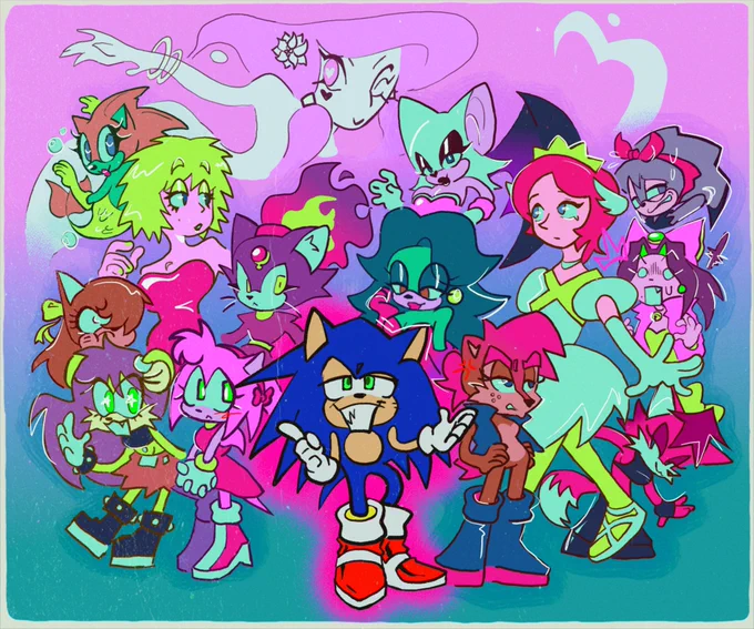 sonic cant help but break hearts