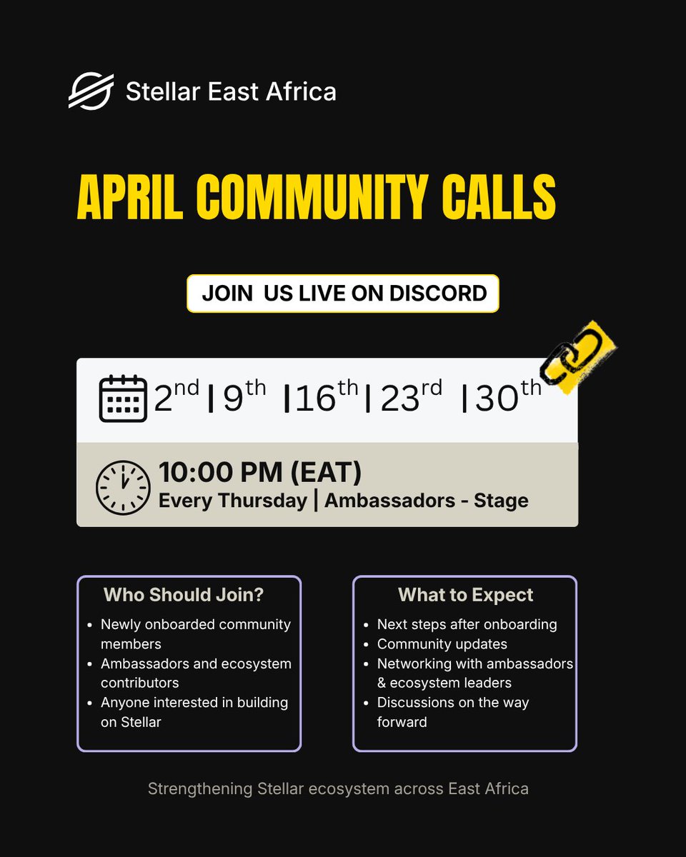 Stellar East African Community tweet media